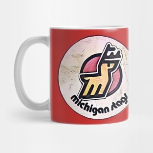 Michigan Stags Hockey Mug